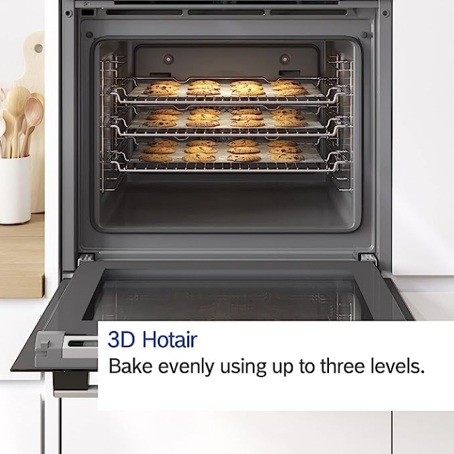 Bosch Series 2 Built In Single Electric Oven - Stainless Steel | HHF113BR0B - Image 3