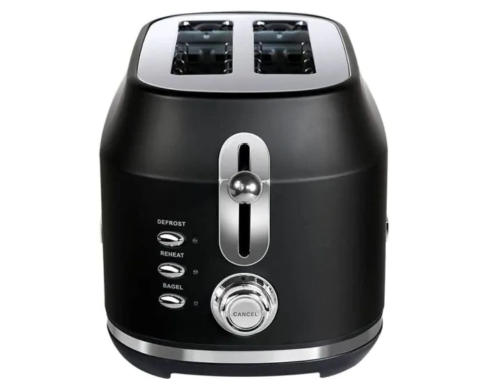 Rangemaster Classic 2 Slice Toaster - Black | RMCL2S201BK - Image 2