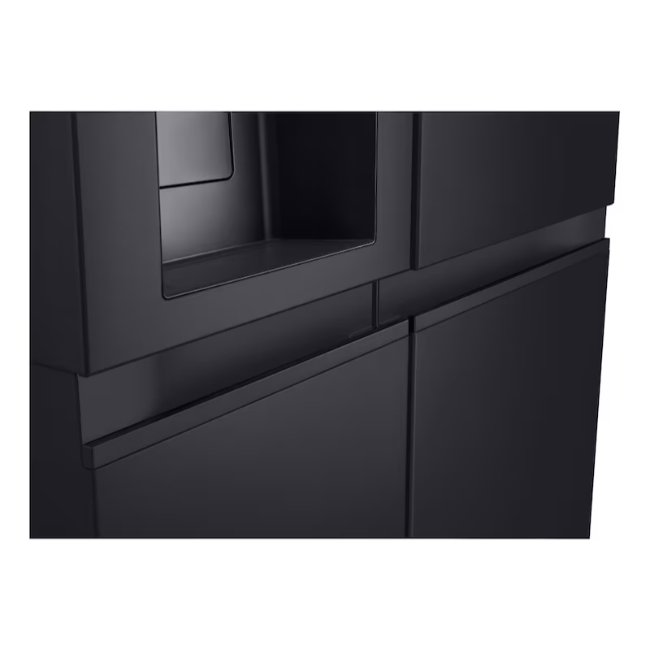 LG 628L Side-By-Side Fridge Freezer with Water & Ice Dispenser - Matte Black | GSLE81EPBD - Image 9