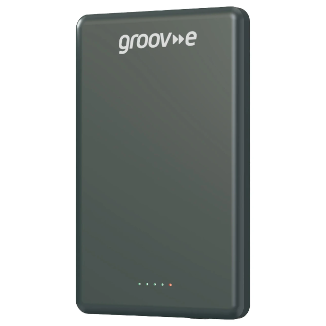 Groove Slimline Magnetic Power Bank | 5000mah | GVCH5000MSR