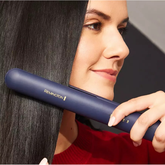 Remington Sapphire Luxe Hair Straightener | Deep Blue | S5805 - Image 3