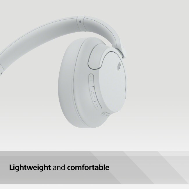 Sony Wireless Noise Cancelling Headphones | White | WHCH720NW.CE7 - Image 4