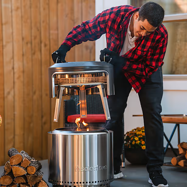 Pi Fire Bonfire Pizza Oven - Stainless Steel | PIFIRE-BON - Image 3
