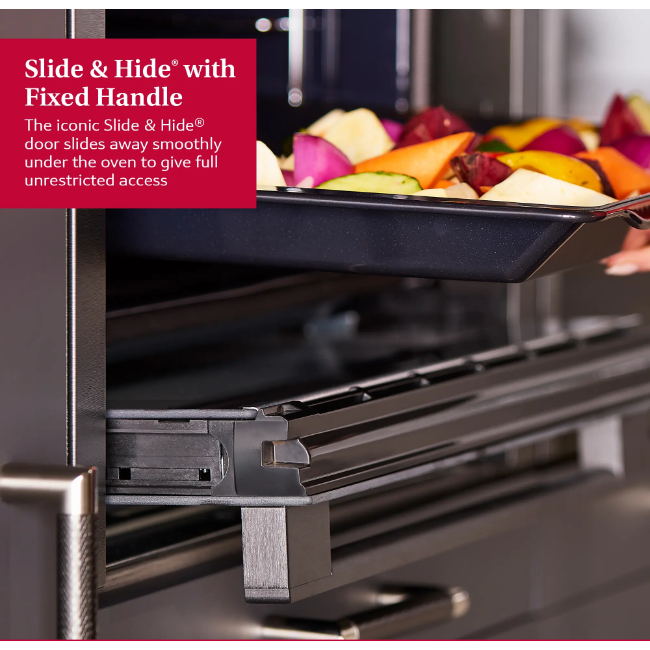 Neff N50 Built-In Single Oven Slide & Hide - Black / Stainless Steel | B6ACH7AN7B - Image 10