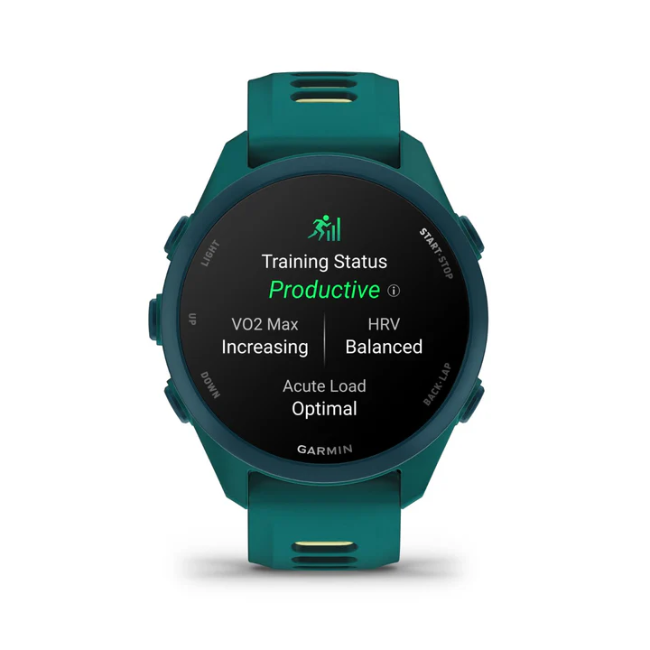 Garmin Forerunner 170 Music - Teal Green with Teal Green/Citron Band | 010-03920-12 - Image 9