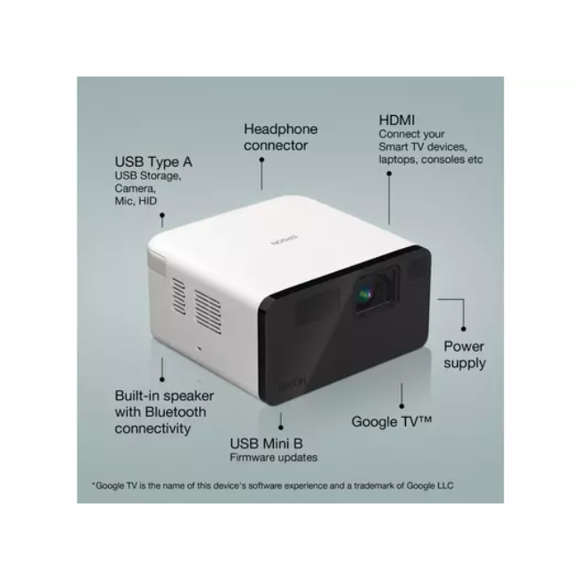 Epson Projector - White | EF21W - Image 3