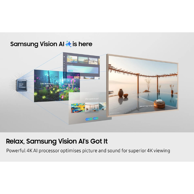 Samsung 43" The Frame 4k Ai QLED Smart TV - Black | QE43LS03FAUXXU - Image 5