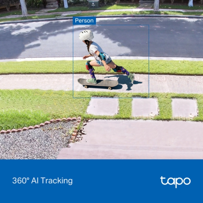 TP Link Tapo Home Security Camera|4k Pan /Tilt - White | TAPO-C560WS - Image 6