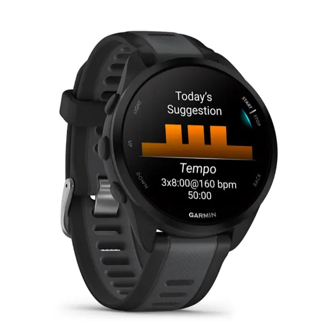 Garmin Forerunner 165 | 43mm | Black and Slate Grey | 010-02863-20 - Image 4