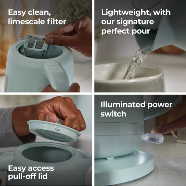 Kenwood Ripple 1.5l Kettle | Eggshell Blue | ZJP06.000BL - Image 4