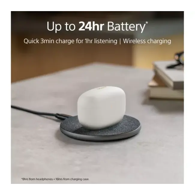 Sony Wireless Noise Cancelling Earbuds | Silver | WF1000XM5SCE7 - Image 4