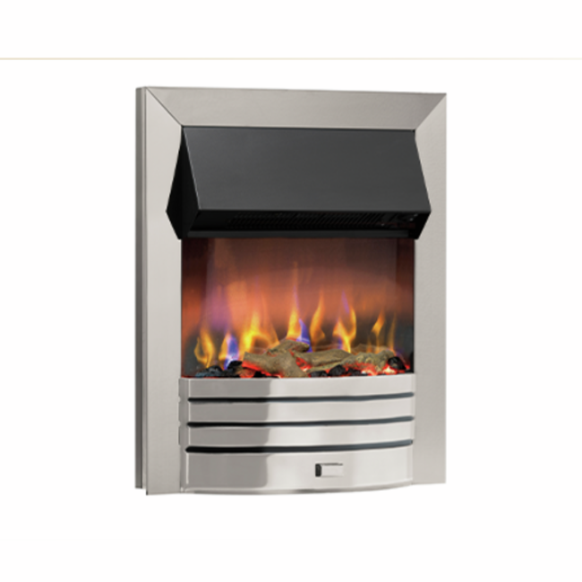 Dimplex Torridon Chrome Optiflame 3D Electric Inset Fire | 2kW | TRR20CH  - Image 3