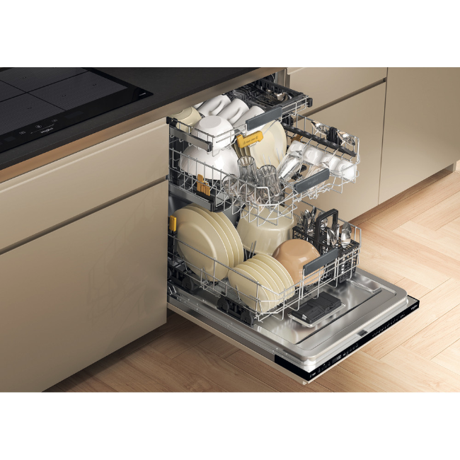 Whirlpool Integrated Dishwasher - Black | W8IB15M6LUK - Image 4