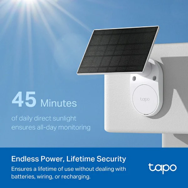 Tapo 2K Solar-Powered Security Camera with Kit | TAPO-C410KIT - Image 4