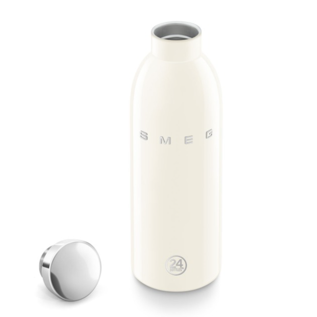 Smeg Insulated Stainless Steel Bottle | 500ml | Cream | WBF01CR - Image 3