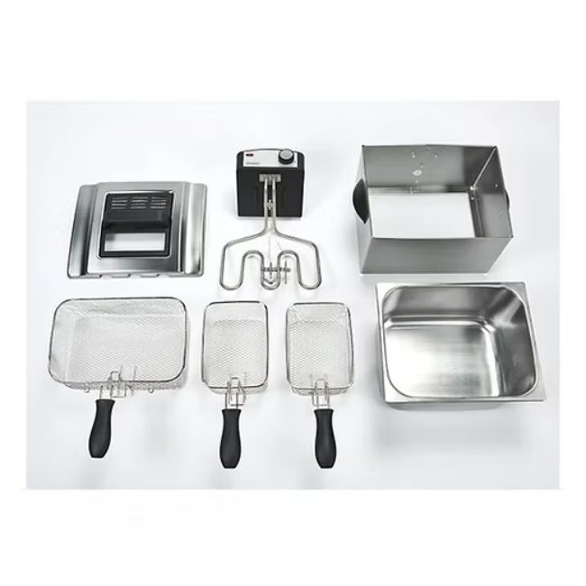 Bourgini Triple Deep Fat Fryer 5L | 147186 - Image 3