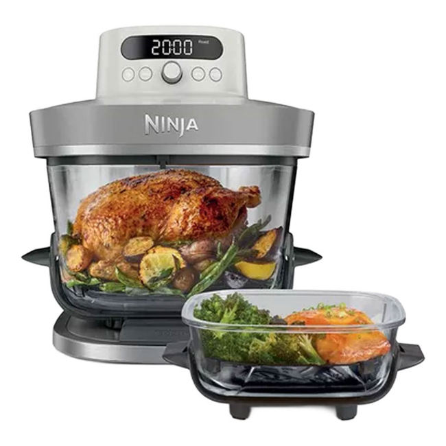 Ninja Crispi Pro 7 in 1 Glass Air Fryer - Bone | AS101UKLG