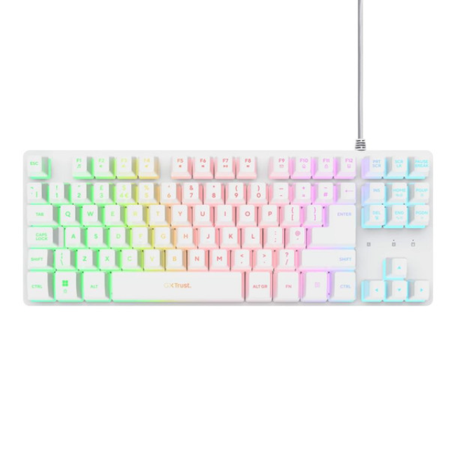 Trust GXY833 Thado V2 Keyboard | White | T25898