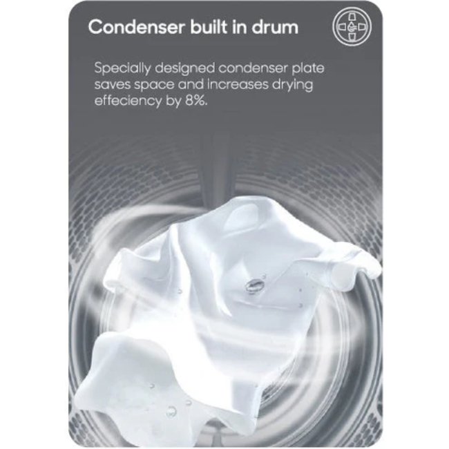 Powerpoint 8Kg Washer Dryer - White | P328514MLW-B - Image 11 Powerpoint 8Kg Washer Dryer - White | P328514MLW-B - Image 11
