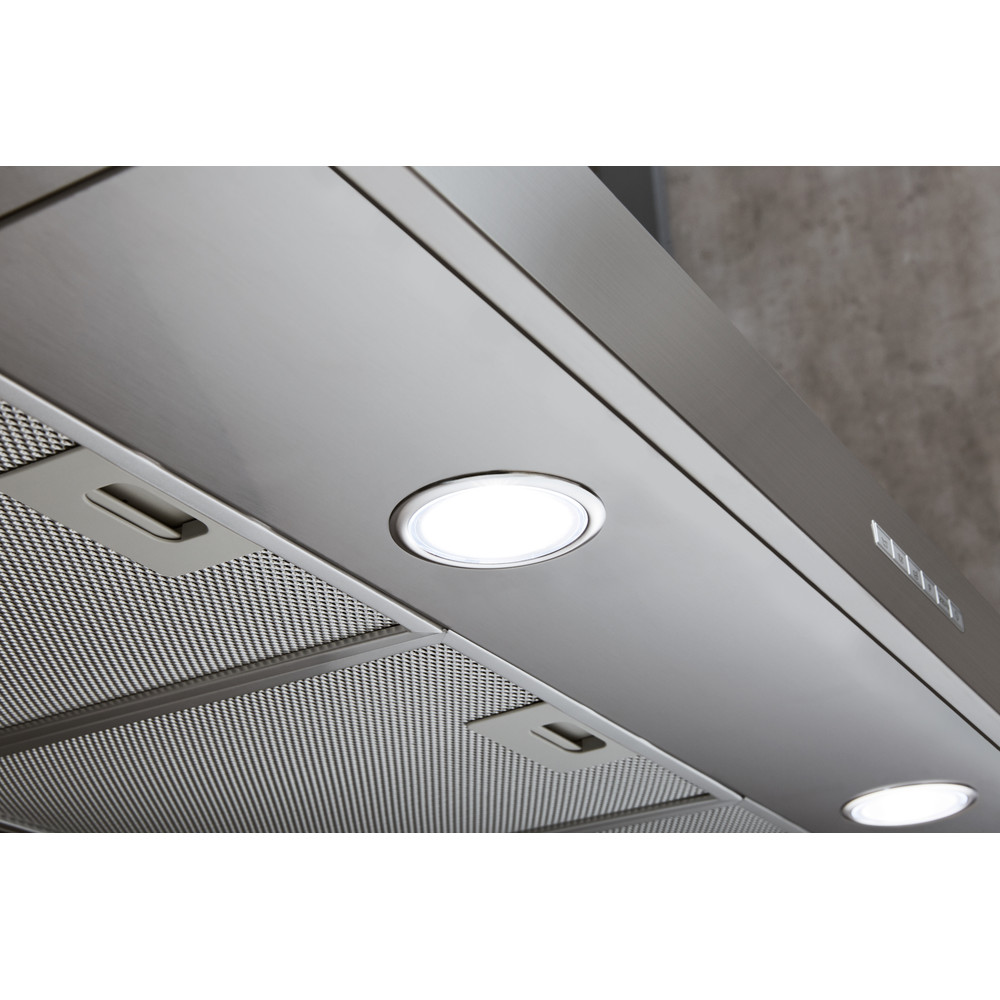 Whirlpool 90cm T-shaped Cooker Hood - Stainless Steel | WHBS93FLEX - Image 5