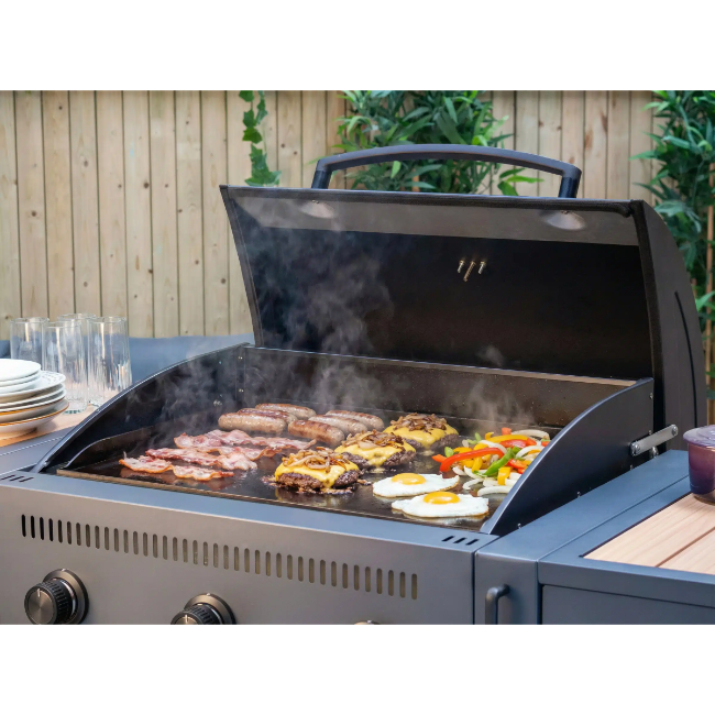 Sahara Griddle & Roast Gas BBQ - Grey | GRDLIR - Image 6