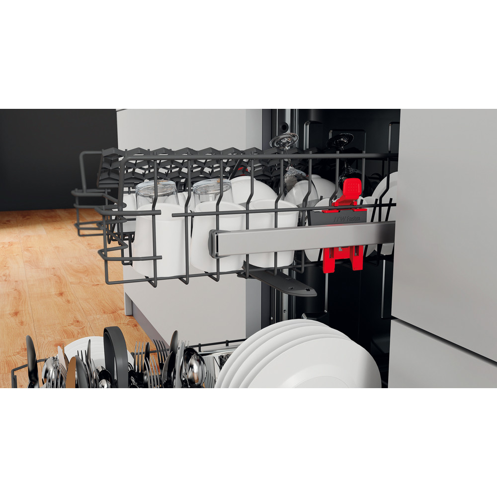 Whirlpool 45cm Slimline Dishwasher - Inox | WF9E2B19XUK - Image 9