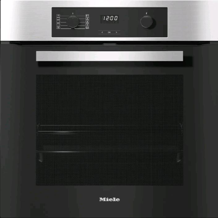 Miele Built-in Oven 60cm Single Oven - Stainless Steel | H2265-1BP Miele Built-in Oven 60cm Single Oven - Stainless Steel | H2265-1BP