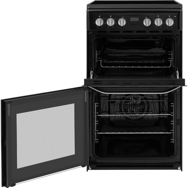 Hotpoint Electric Freestanding Double Cooker 50cm - Black | HD5V93CCB - Image 3