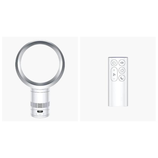 Dyson Cool™ CF1 Desk Fan - White/Silver | 586374-01 - Image 3