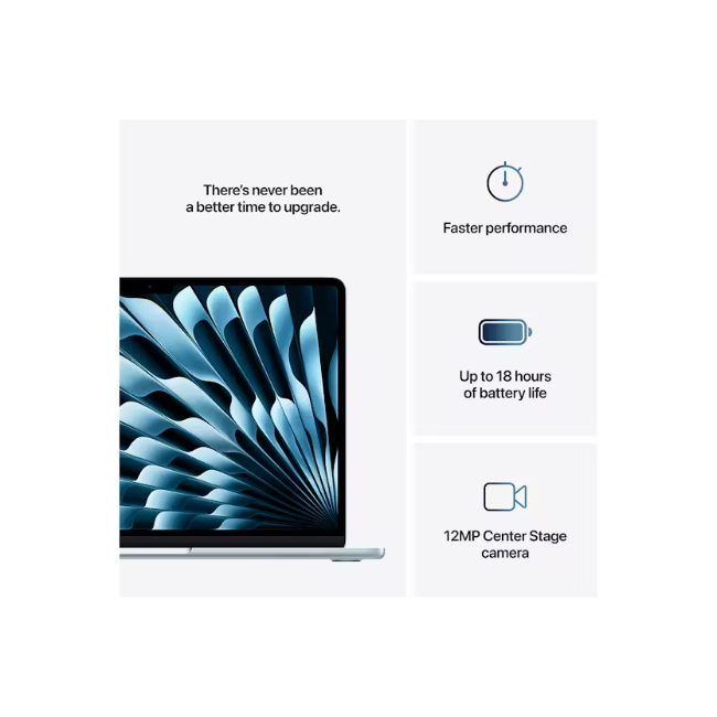 13" MacBook Air 16gb/256gb - Sky Blue | MC6T4B-A - Image 4