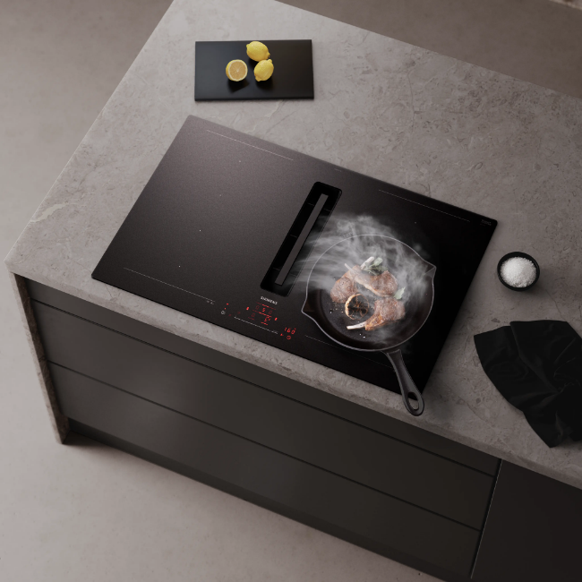 Siemens IQ700 Induction Hob with Integrated Ventilation System - Matt Black | EX81AHL26E - Image 13