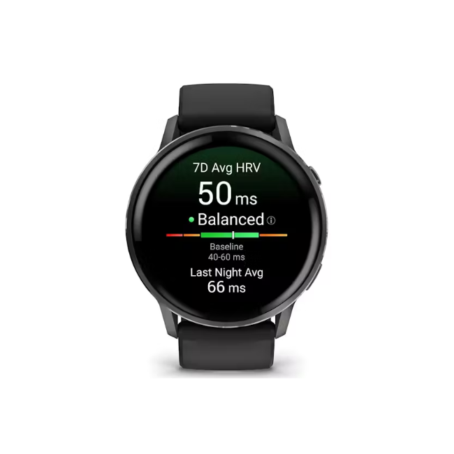 Garmin Venu 4 (45mm) Fitness Tracker - Black/Slate | 010-03014-00 - Image 2