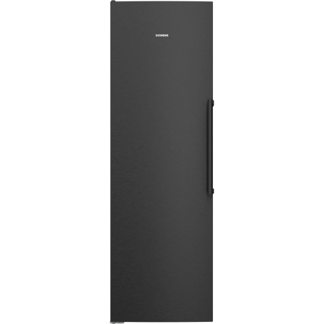 Siemens IQ500 Free-Standing Larder Fridge - Black Steel | KS36NAXCG