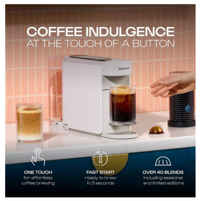 DeLonghi Nespresso Vertuo Up Pod Coffee Machine | ENV200.W - Image 3