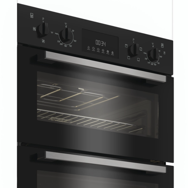 Indesit Built-in Double Oven - Black | DII10DB - Image 5