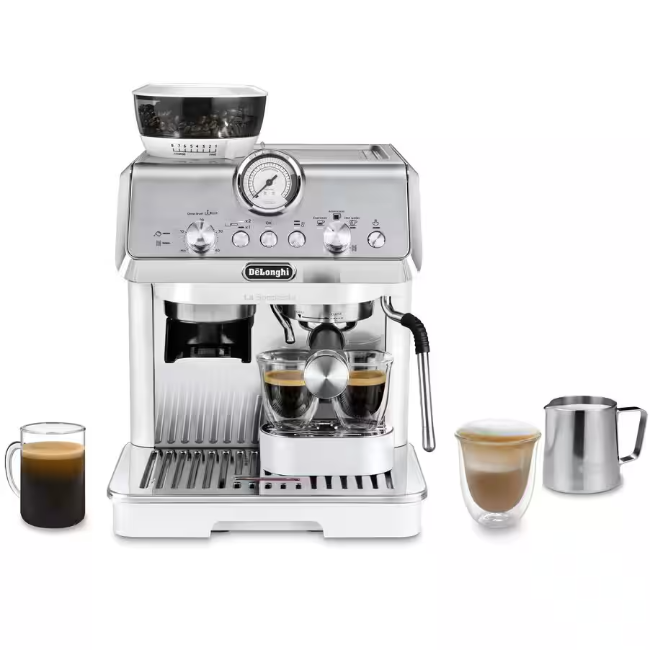 Delonghi La Specialista Arte Coffee Machine - White | EC9155.W