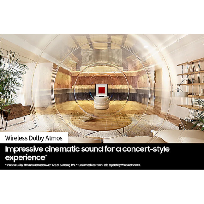 Samsung Smart Speaker Frame - Black | HW-LS60D-XU - Image 4