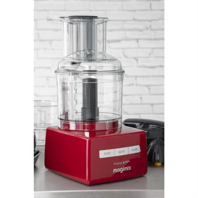 Magimix 5200xl Food Processor - Red  | 18585 - Image 2
