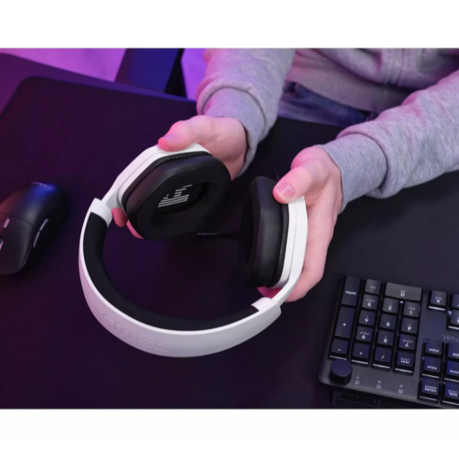 Trust Carus Multiplatform Gaming Headset | White | T25448 - Image 5