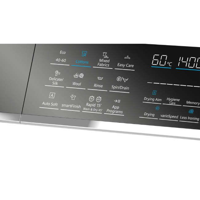 Siemens IQ700 Washer Dryer 10.5kg/6kg - Silver | WN54C2ATGB - Image 2