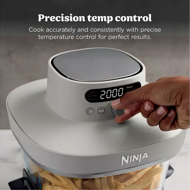Ninja Crispi Pro 7 in 1 Glass Air Fryer - Bone | AS101UKLG - Image 2