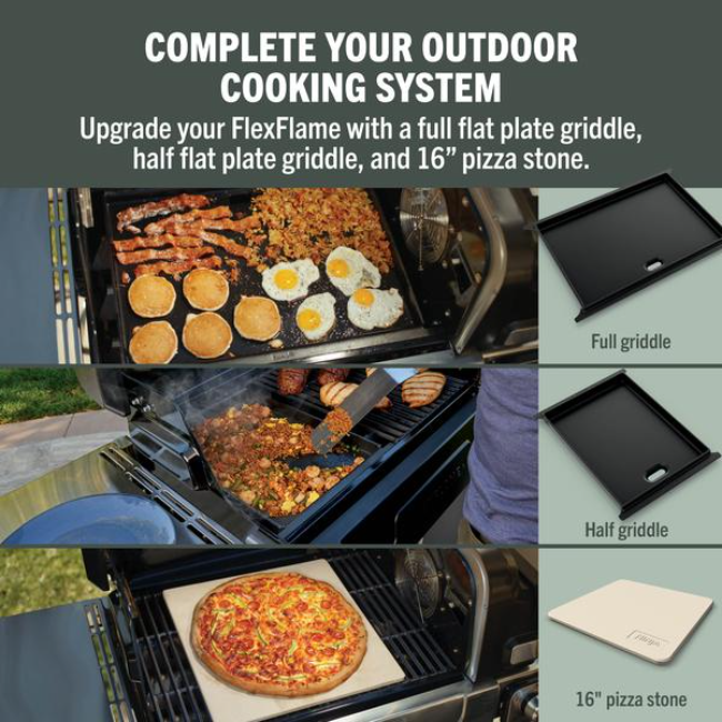 Ninja FlexFlame Gas BBQ & Outdoor Cooking System - Blue & Gold | PG301UKBL - Image 10