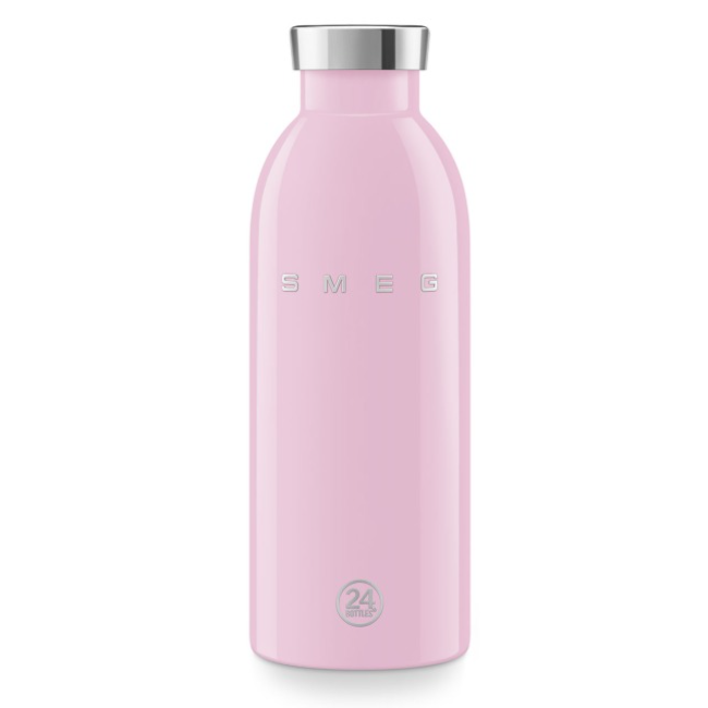 Smeg Insulated Stainless Steel Bottle | 500ml | Pink | WBF01PK