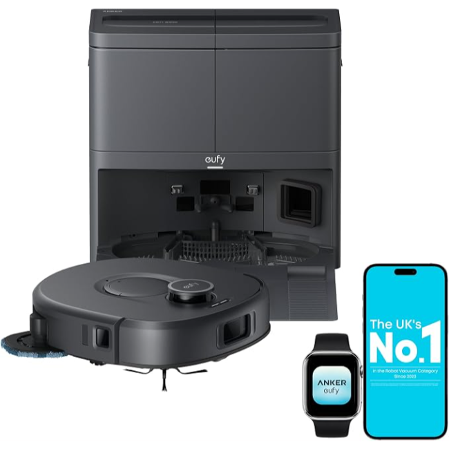 Eufy Robot Vacuum Omni C30 Edge - Black | T210QV11