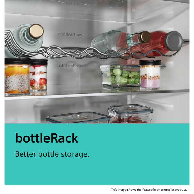 Siemens IQ300 Built-In Fridge-Freezer - White | KI86NVSE0G - Image 8