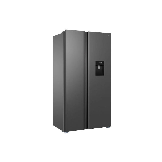 TCL American Fridge Freezer with Water Dispenser - Grey | RP503SSE1UK - Image 2