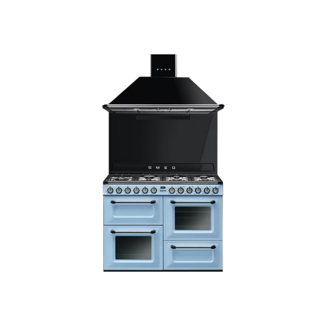 Smeg Victoria 110cm Cooker Hood - Black | KT110BLE - Image 2