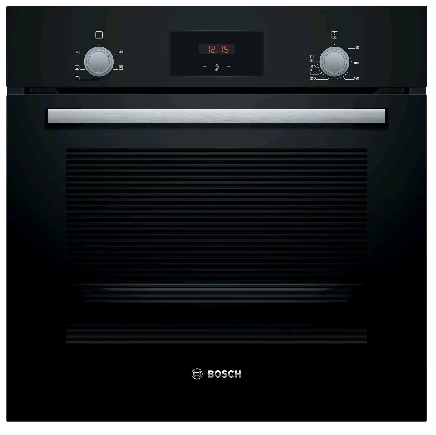 Bosch Serie | 2 Built-in 60cm Single Oven Black HHF113BA0B Bosch Serie | 2 Built-in 60cm Single Oven Black HHF113BA0B