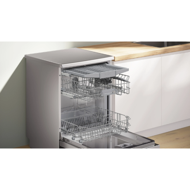 Bosch Series 2 Free-Standing Dishwasher 60cm - Brushed steel | SMS2HVI06G - Image 3