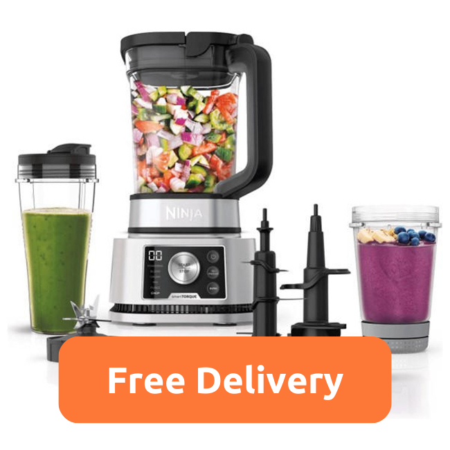 Ninja Foodi 1200W Power Nutri Blender 3-in-1 with Smart Torque & Auto-iQ | CB350UK